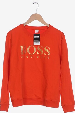 BOSS Black Sweatshirt & Zip-Up Hoodie in XL in Orange: front