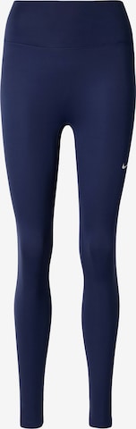 Pantalon de sport 'ONE' NIKE en bleu : devant