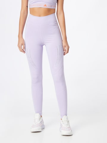 ADIDAS BY STELLA MCCARTNEY - Skinny Calças de desporto 'Truepurpose ' em roxo: frente