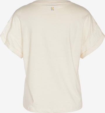 Noisy may T-shirt 'GABY' i beige