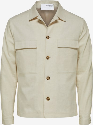 SELECTED HOMME Veste mi-saison 'Martin' en blanc naturel, Vue avec produit