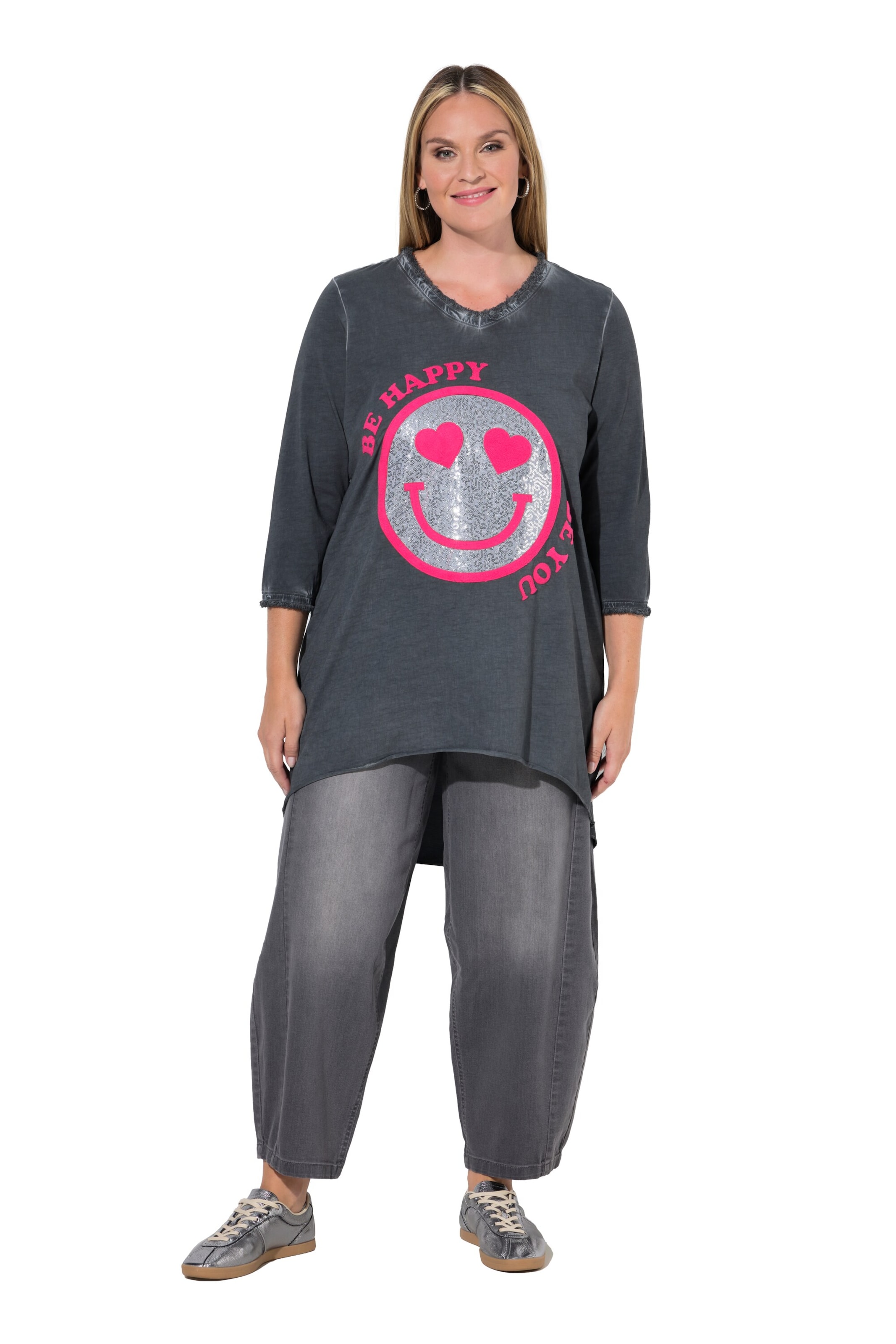 MIAMODA Shirt in Grau: Vorderseite