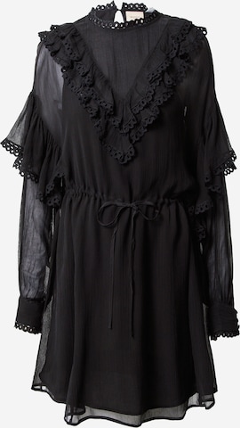 VILA ROUGE Obleka 'DANTE' | črna barva: sprednja stran