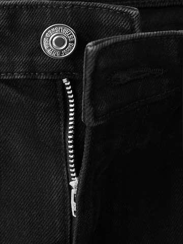 MANGO Regularen Hlače 'ZOEY' | črna barva