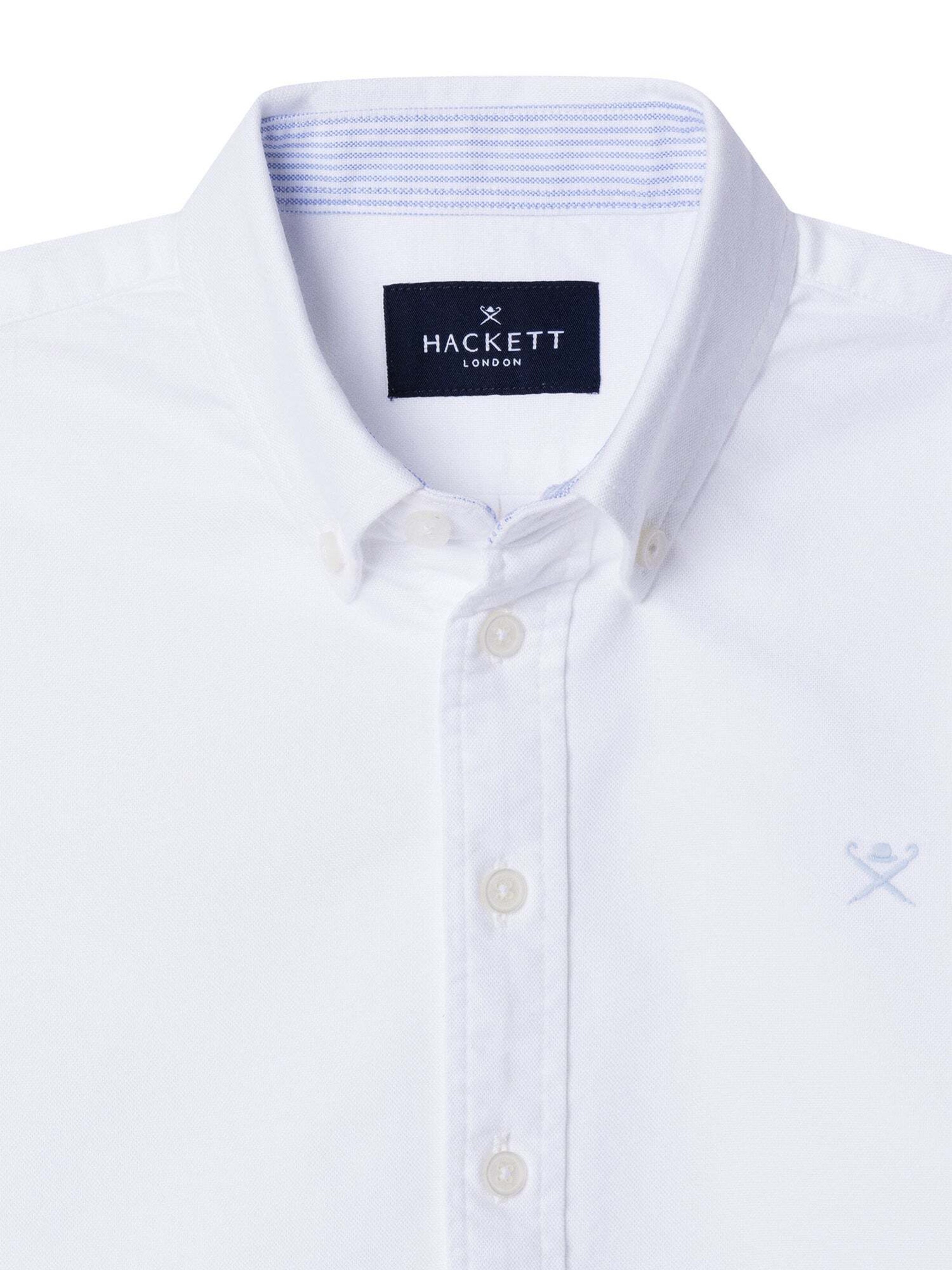 Hackett London Regular Fit Hemd 'Ess' in Weiß