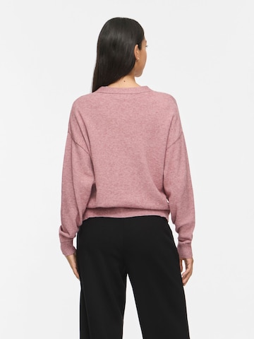 VILA Knit Cardigan 'VIRil' in Pink