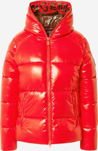 Veste d’hiver 'LOIS' SAVE THE DUCK en rouge : devant