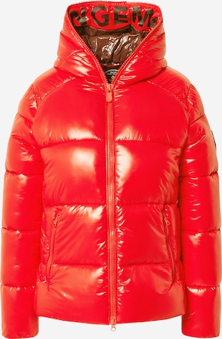 SAVE THE DUCK Winter Jacket 'LOIS' in Red: front
