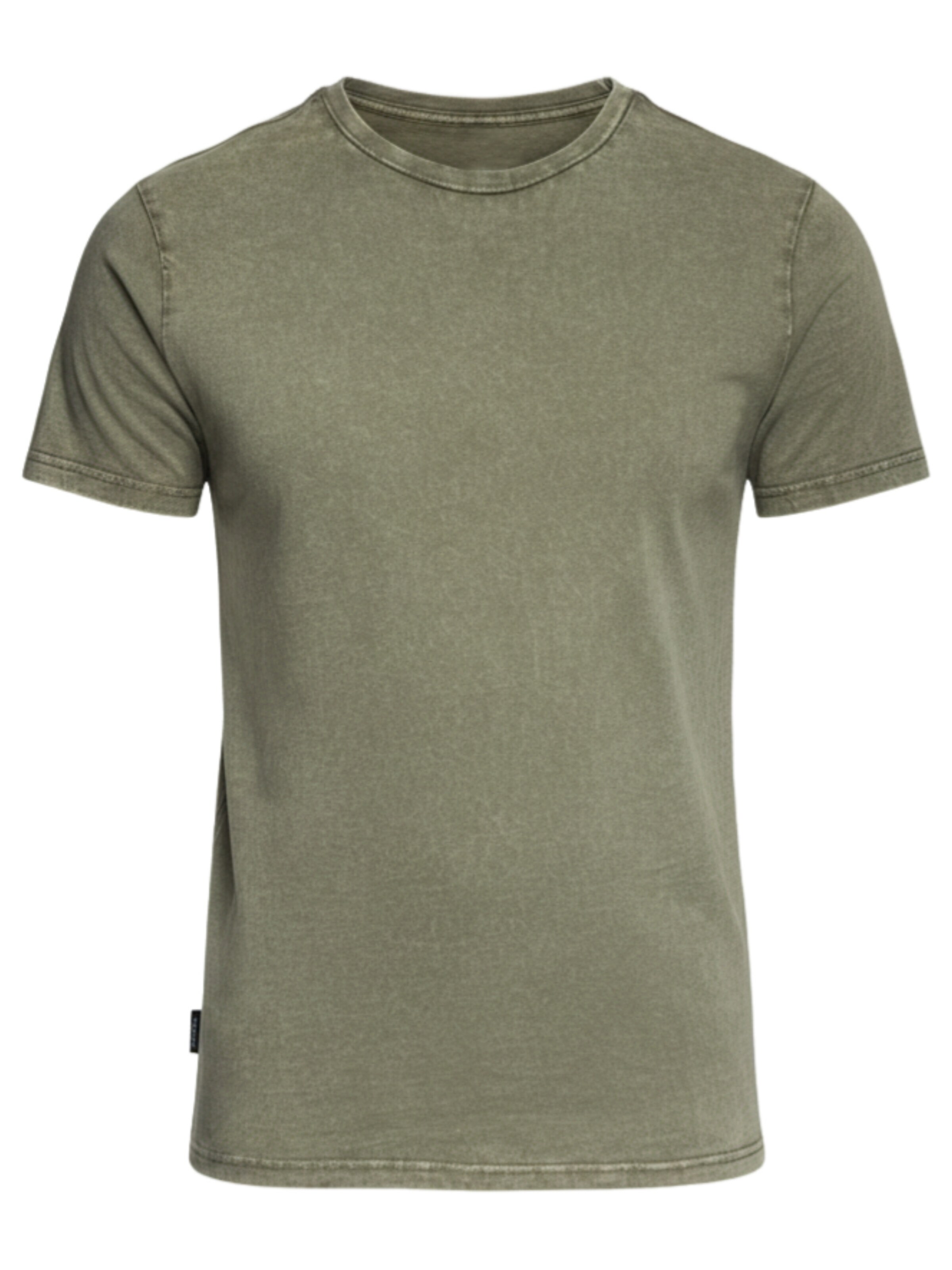 Ombre Shirt in Green: front