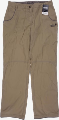 JACK WOLFSKIN Pants in M in Beige: front