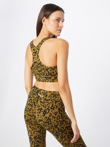 Hey Honey - Soutien Bustier Soutien de desporto 'WARPED' em verde