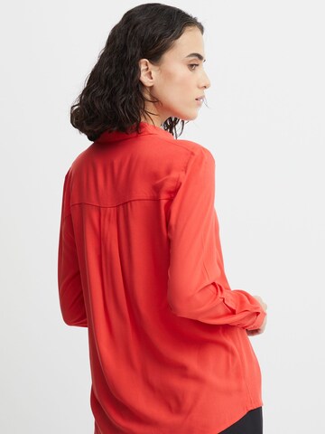 ICHI Blouse 'MAIN SH - 20114546' in Red