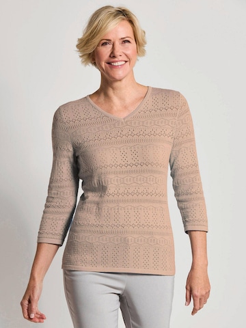 Pull-over Goldner en beige : devant