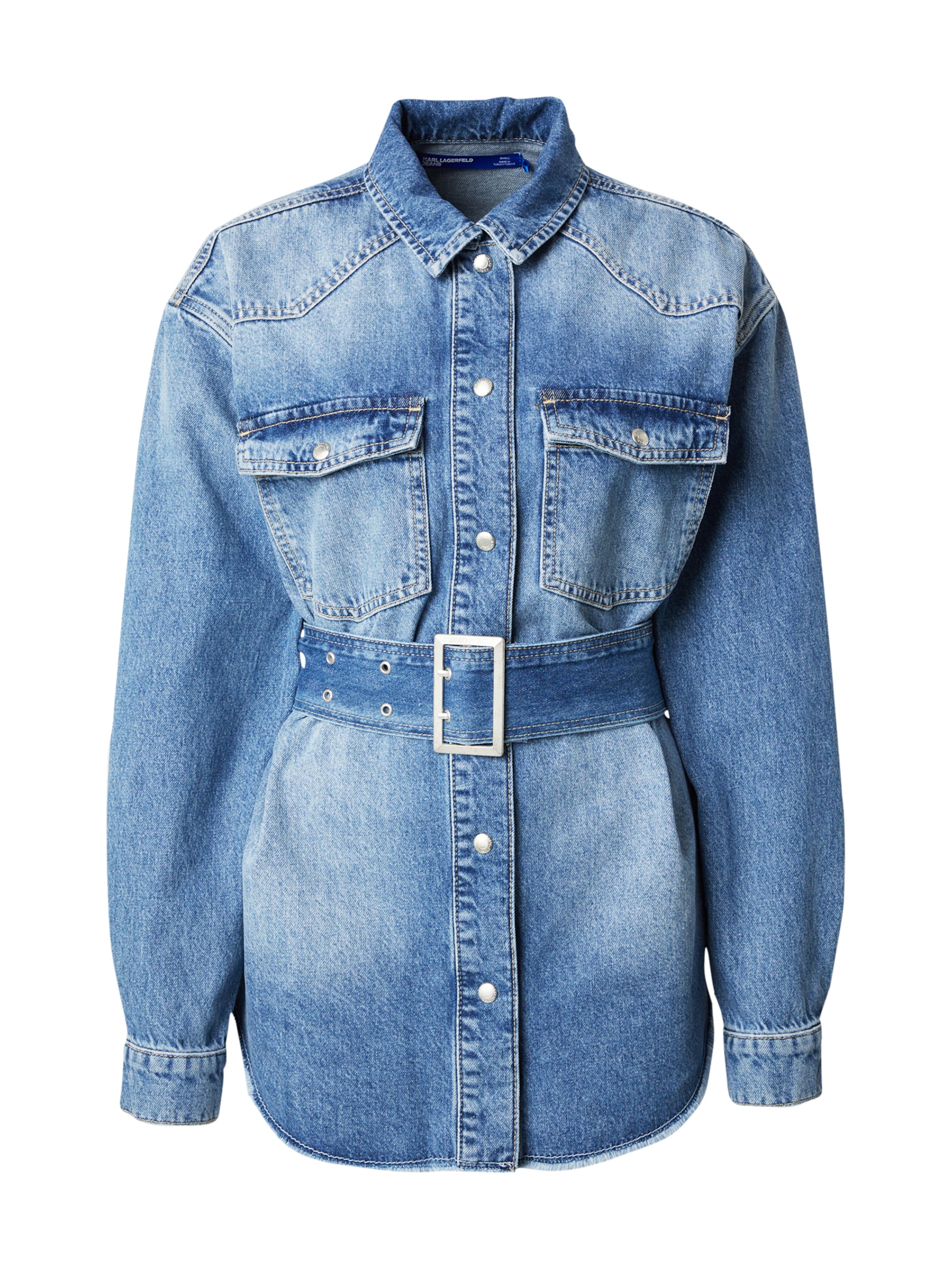 mėlyna KARL LAGERFELD JEANS Palaidinė: priekis