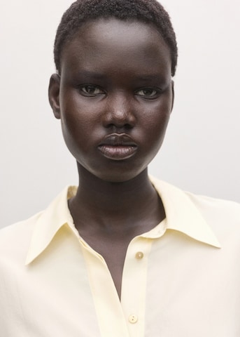 MANGO Blouse 'Soledad' in Yellow