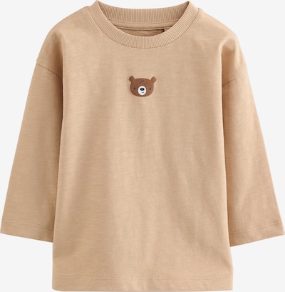 Tricou Next pe maro / maro deschis, Vizualizare produs