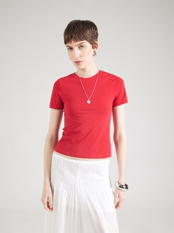 Tricou de la WEEKDAY pe roz: față