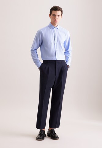 Coupe regular Chemise business 'CLASSIC ESSENTIALS' SEIDENSTICKER en bleu