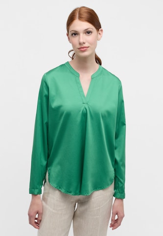 ETERNA Blouse in Groen: voorkant