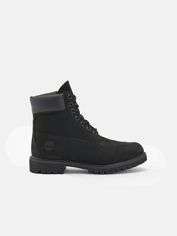 TIMBERLAND Šněrovací boty – černá: přední strana