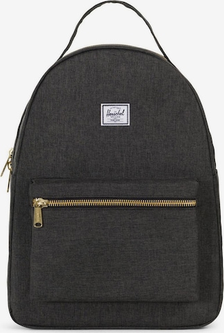 Herschel - Mochila 'Nova' en negro: frente