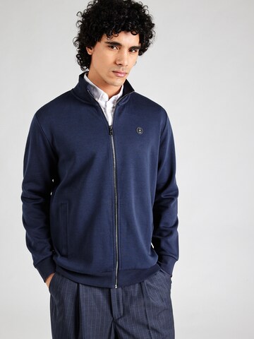BOSS Sweatjacke 'C-Siza 01' in Blau: Vorderseite