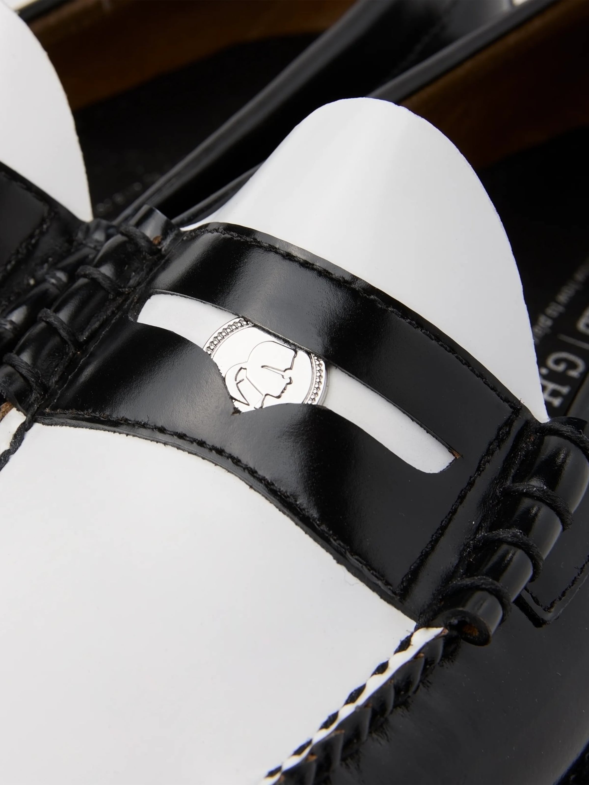 Karl Lagerfeld Пантофи ' Kl x Bass Penny ' в черно