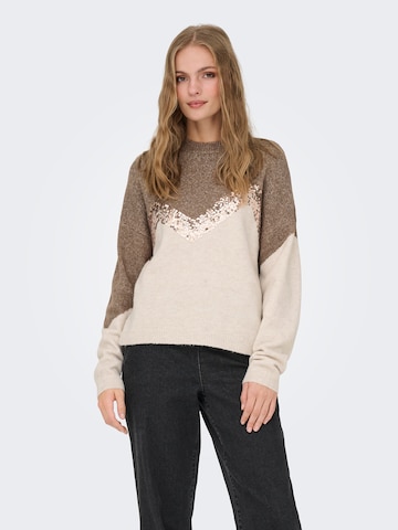Pullover 'JDYMATILDA' di JDY in marrone: frontale
