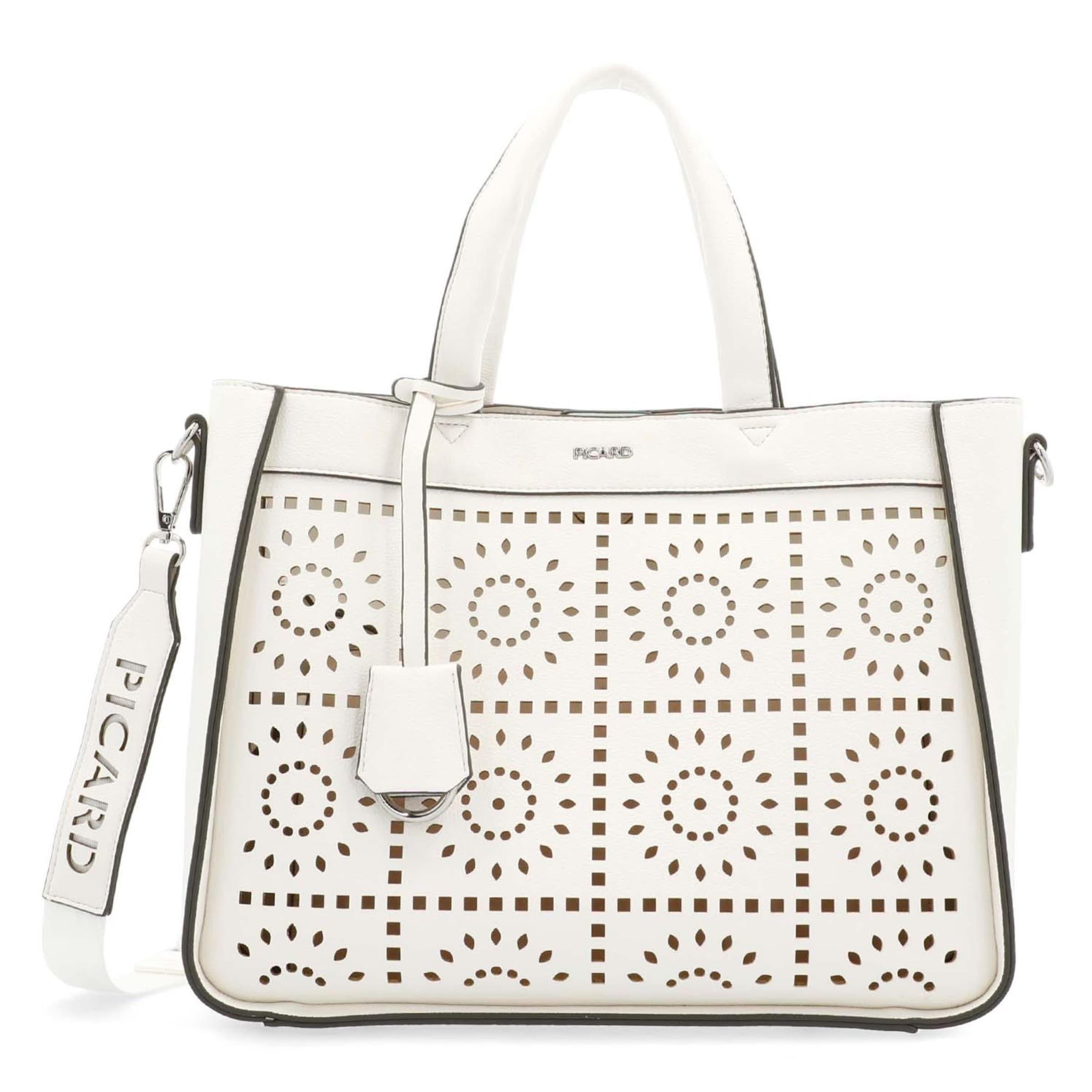 Picard Shopper 'Madeira' in Wit: voorkant