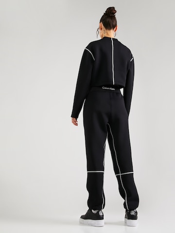 Calvin Klein Sport Tapered Sporthose in Schwarz