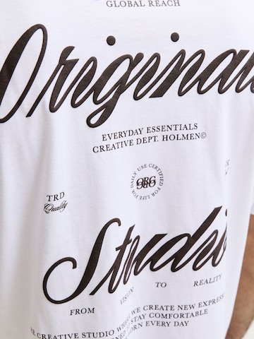 JACK & JONES Paita 'JORNORREBRO' värissä valkoinen