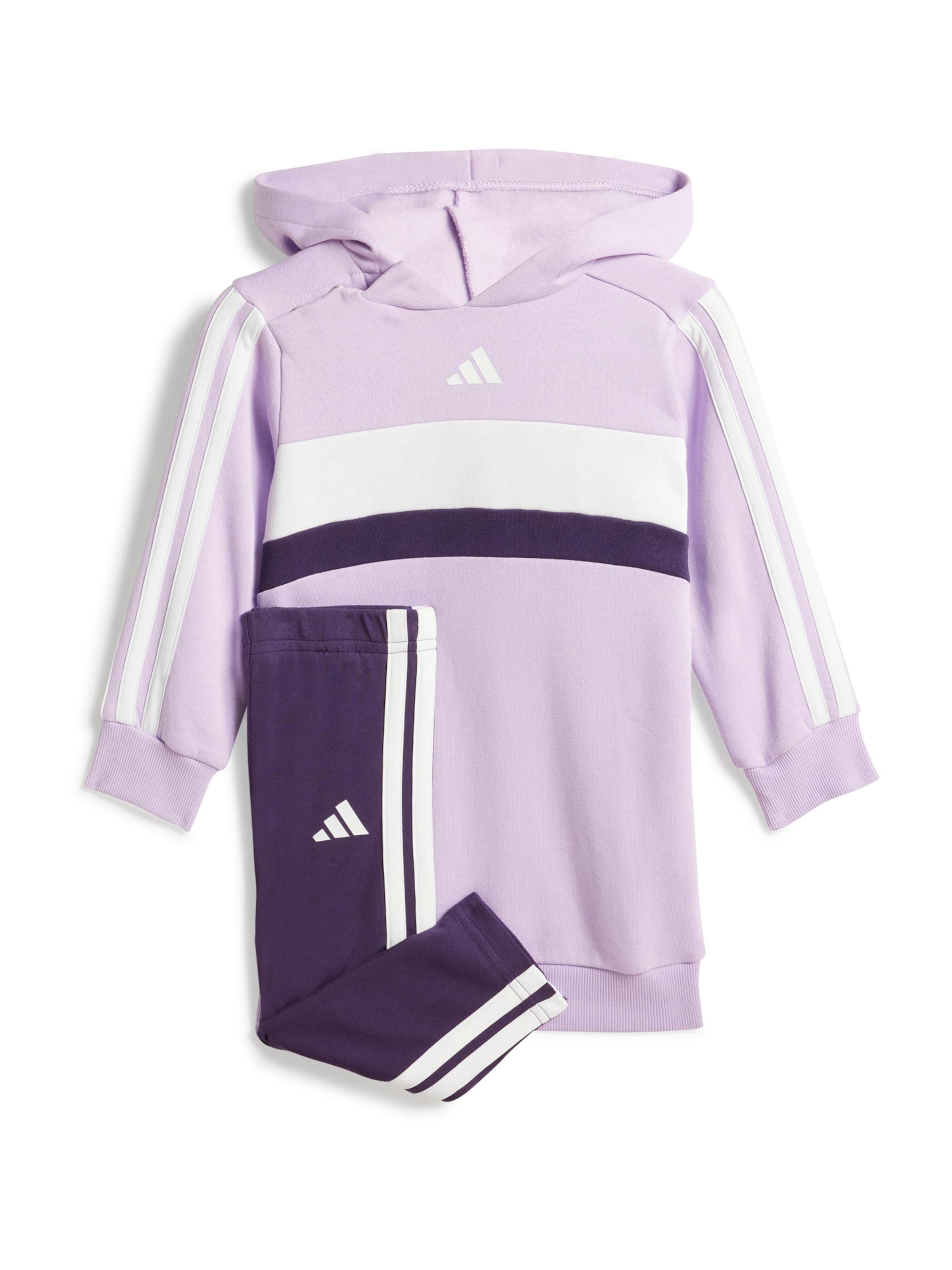 ADIDAS SPORTSWEAR Treenipuku värissä lila: etupuoli