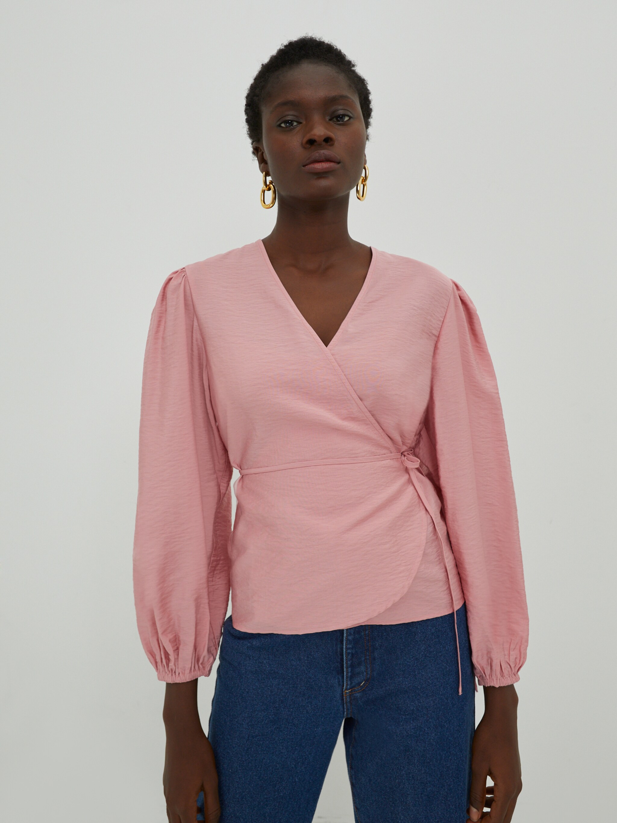 EDITED Produkte Bluse 'Papina' rosé