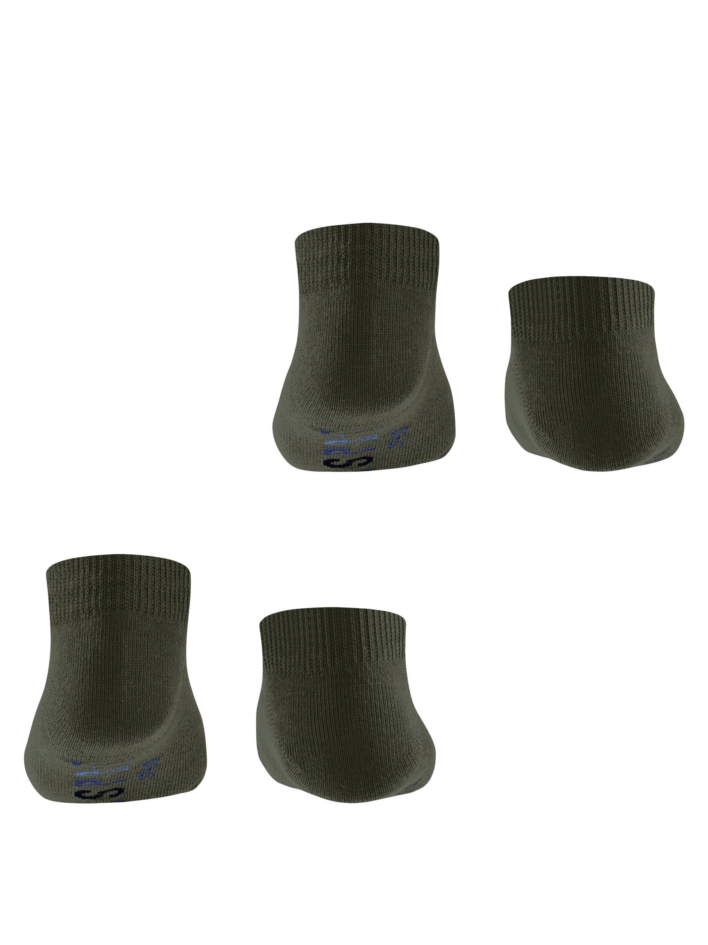ESPRIT Socks 'Foot Logo 2-Pack' in Green