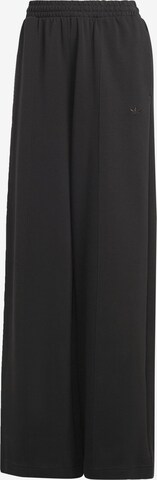 ADIDAS ORIGINALSWide Leg/ Široke nogavice Hlače 'Premium Essentials' - crna boja: prednji dio