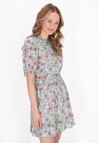 MYMO Blouse 'Young Fashion' in Groen: voorkant