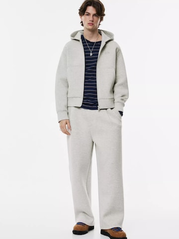 Pull&Bear Baggy Hose in Grau