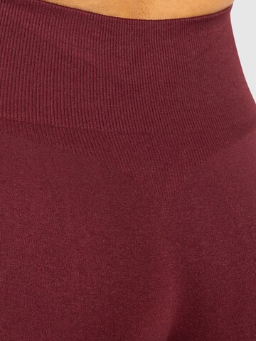 Smilodox Skinny Sportbroek 'Amaze Ultra' in Rood