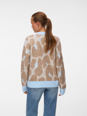 VERO MODA - Casaco de malha em azul