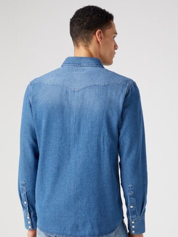 WRANGLER Regular fit Ing - kék