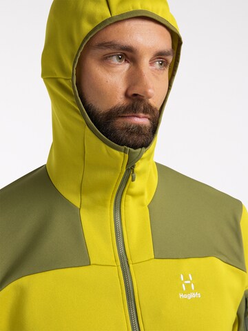 Haglöfs Athletic Fleece Jacket 'Astral' in Yellow
