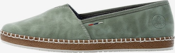 Espadrillas di Rieker in verde