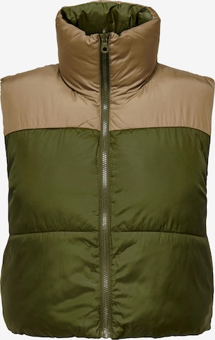 Gilet 'Ricky' di ONLY in verde: frontale