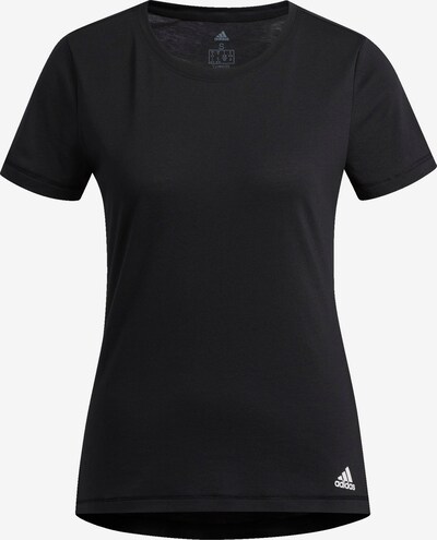 ADIDAS PERFORMANCE T-shirt fonctionnel 'Prime' en noir / blanc, Vue avec produit