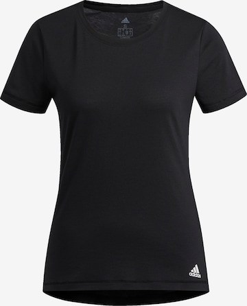 ADIDAS PERFORMANCE - Camisa funcionais 'Prime' em preto: frente