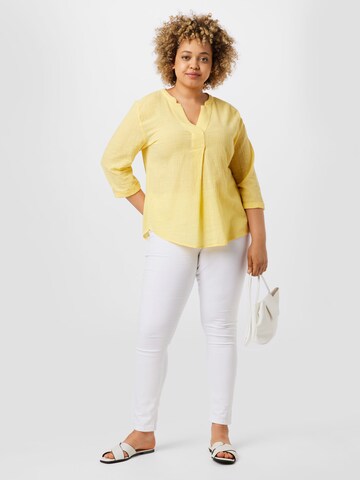 Tom Tailor Women + Blouse in Yellow