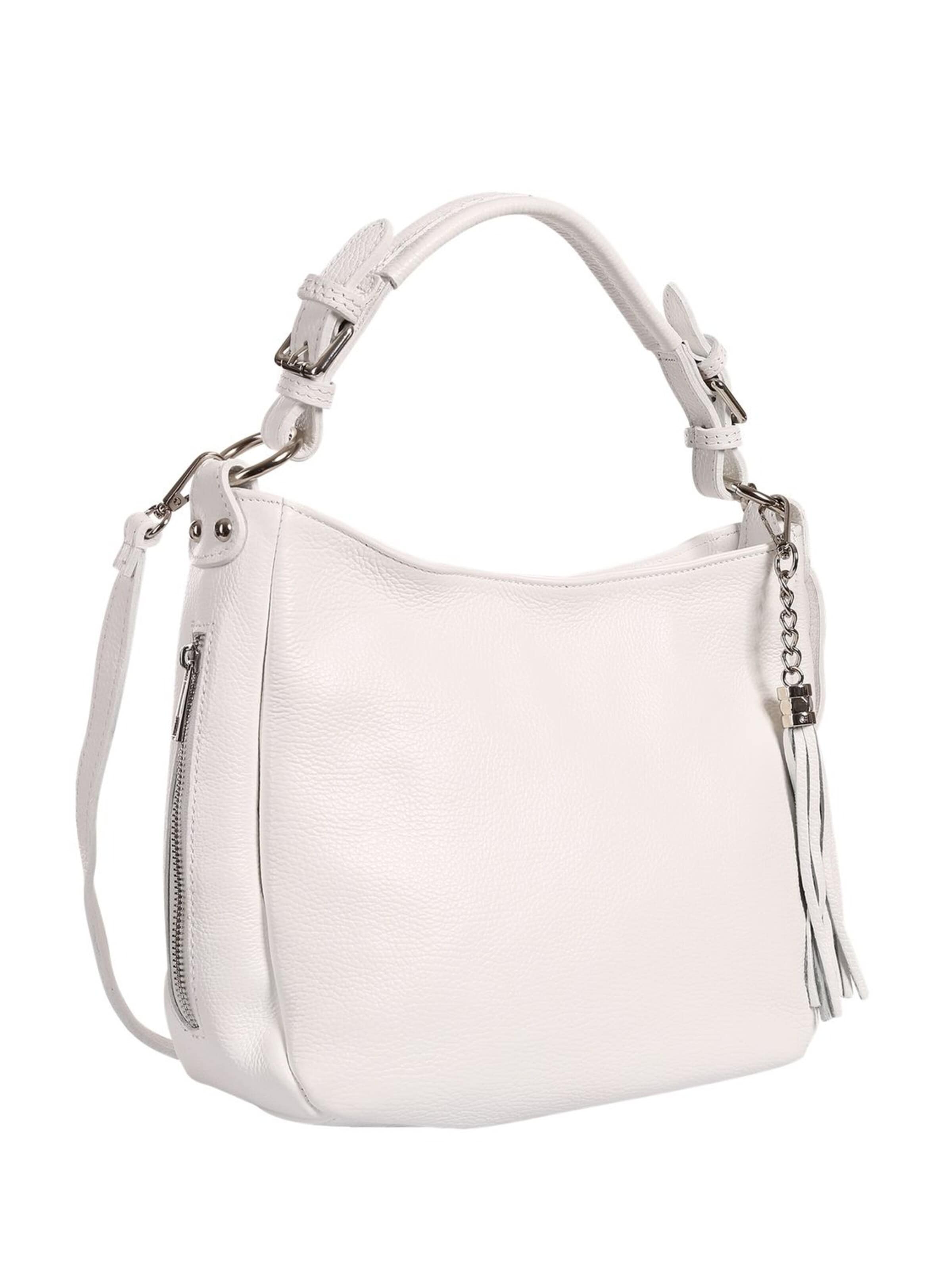 Toscanto - Bolso de hombro en blanco: frente
