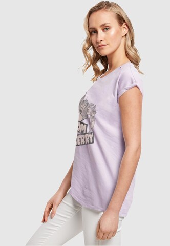 T-shirt 'Tom and Jerry - Cartoon' ABSOLUTE CULT en violet