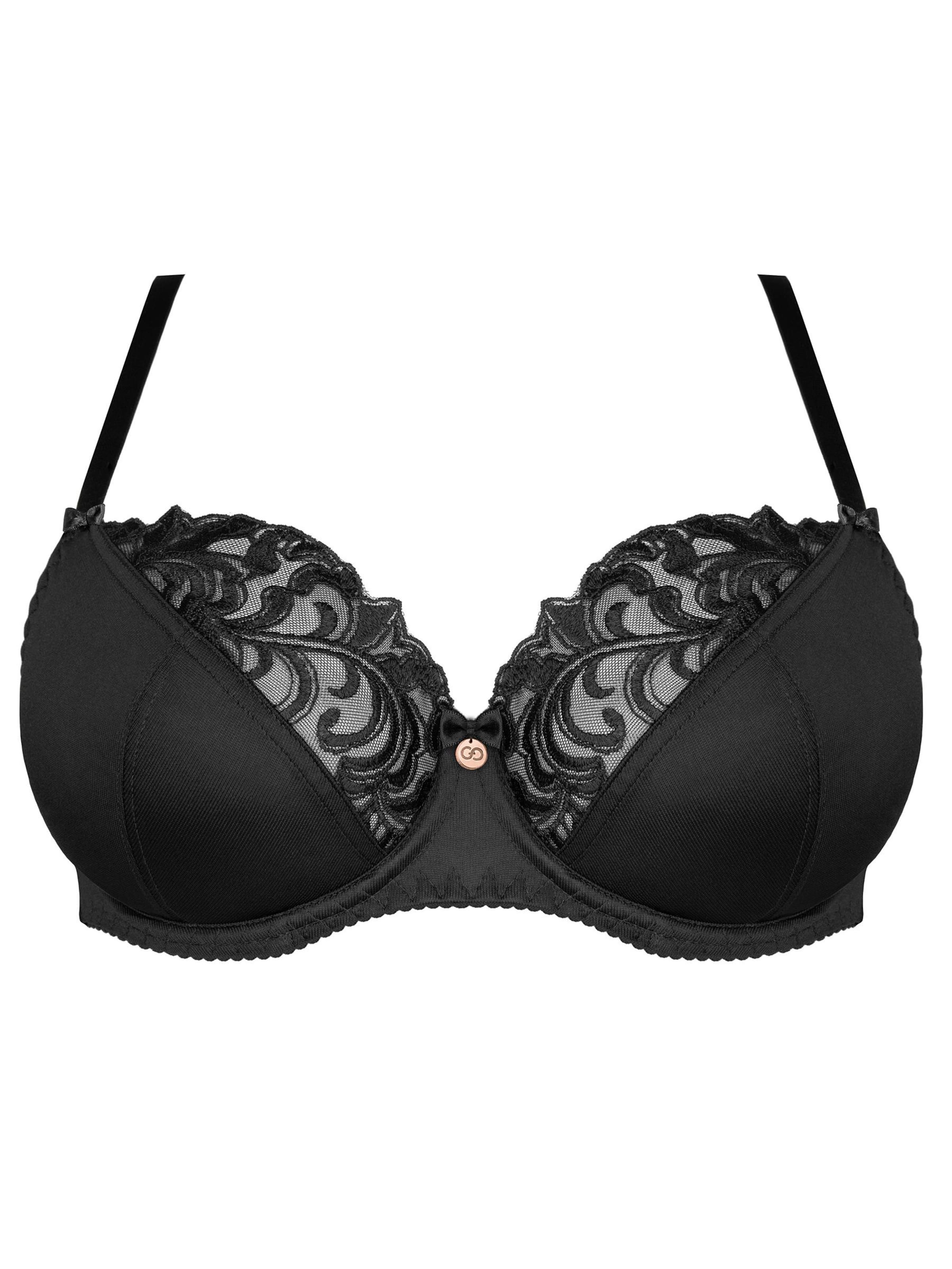 Gorsenia T-shirt Bra 'K378 Victoria' in Black: front
