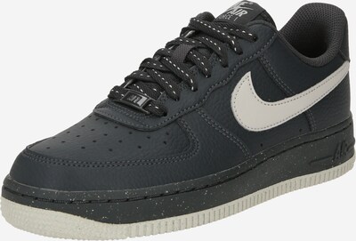 Nike Sportswear Platform trainers 'Air Force 1 '07' in Kitt / Black, Item view